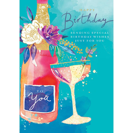 Picture of HAPPY BIRTHDAY COCKTAIL CARD